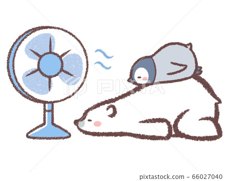Heat stroke measures polar bear large penguin chick Heat stroke measures polar bear large penguin chick 66027040