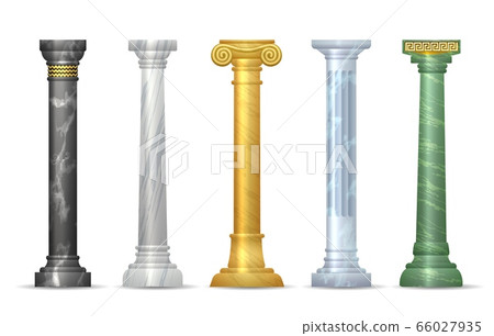 Marble antique column set Marble antique column set 66027935