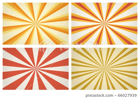 Sunburst stripes patterns 66027939