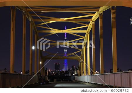 四木避難橋的天空樹 四木避難橋的天空樹 66029782