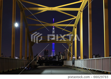 四木避難橋的天空樹 66029783