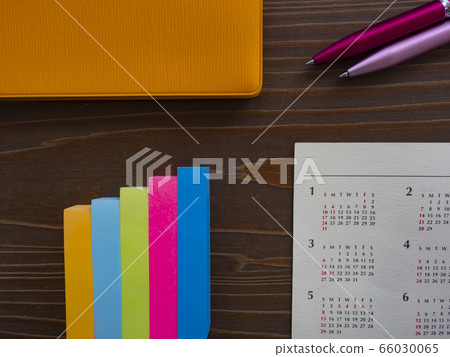 Business image · calendar · notebook · female Business image · calendar · notebook · female 66030065