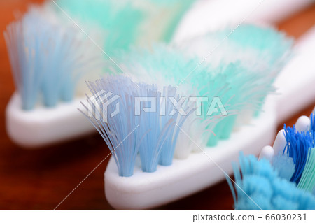 xtreme Macro close up of toothbrush with wooden xtreme Macro close up of toothbrush with wooden 66030231