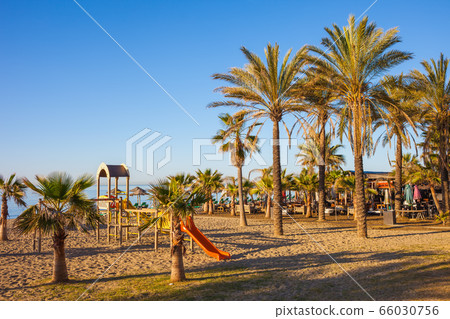 Beach on Costa del Sol in Marbella 66030756