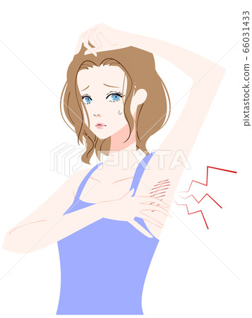 Armpit rash 66031433