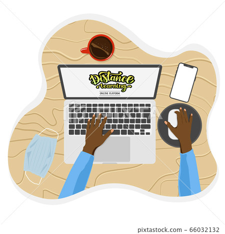 Distance work and education 66032132