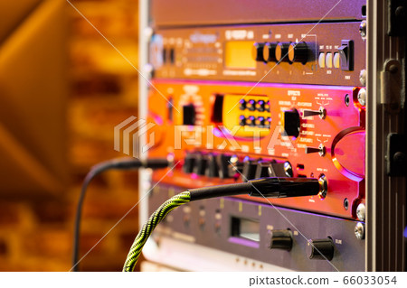 sound processor in recording, broadcasting studio sound processor in recording, broadcasting studio 66033054