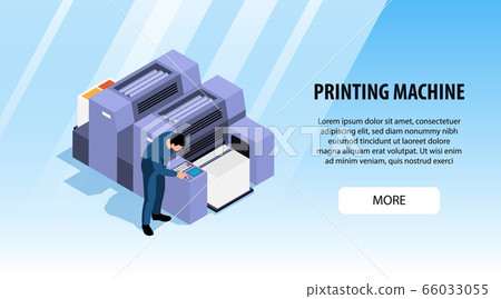 Polygraphy Horizontal Banner 66033055