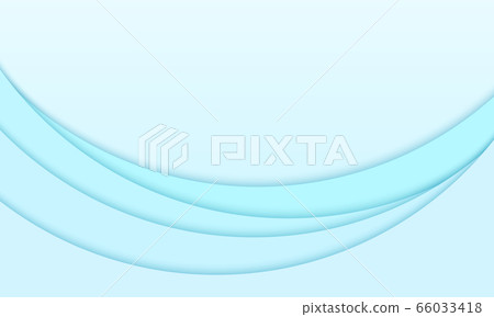 Abstract blue background, wave pattern, circular overlay 66033418