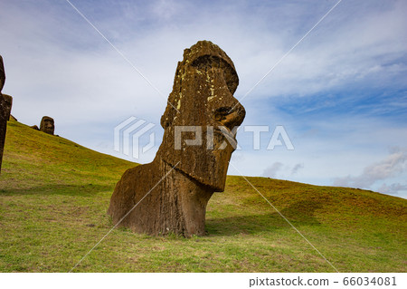 Stone statues Moai on Easter Island Rapa Nui 66034081