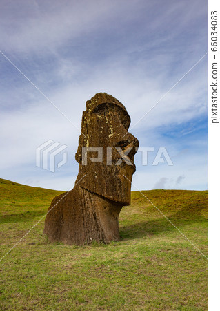 Stone statues Moai on Easter Island Rapa Nui Stone statues Moai on Easter Island Rapa Nui 66034083