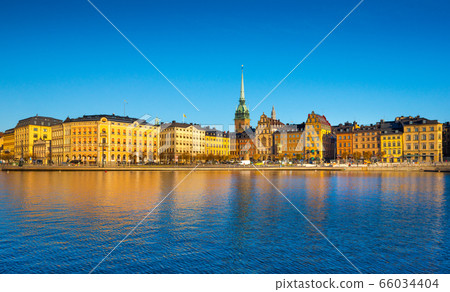 Stockholm cityscape. Skyline of the Sweden Capital Stockholm cityscape. Skyline of the Sweden Capital 66034404