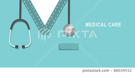 Doctor - nurse close up. Medical background 66034552
