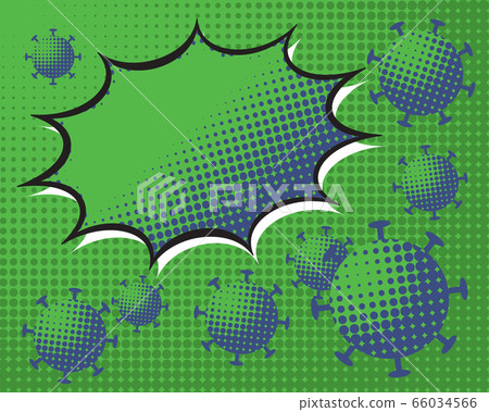 Background with bubbles in pop-art style Background with bubbles in pop-art style 66034566