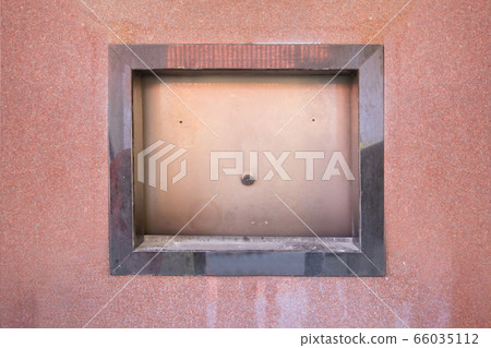 Closeup of Crematoriums Door with the Burning Closeup of Crematoriums Door with the Burning 66035112
