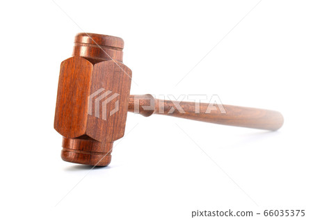 Wooden judge's gavel Wooden judge's gavel 66035375