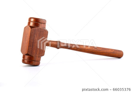 Wooden judge's gavel Wooden judge's gavel 66035376
