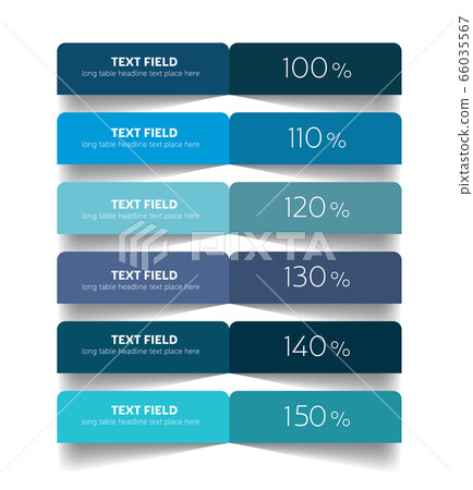 Table, chart, schedule design template. Vector banner. 66035567