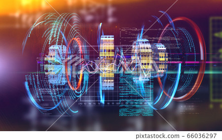 Technology and engineering abstract  - Stock Illustration  [66036297] - PIXTA