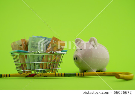 Saving for old-age and retirement concept Saving for old-age and retirement concept 66036672