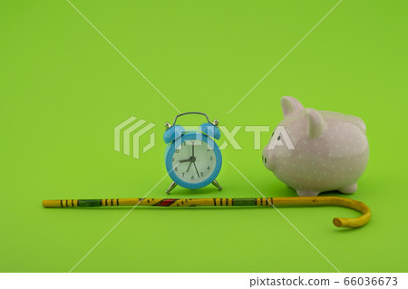 Saving for old-age and retirement concept Saving for old-age and retirement concept 66036673