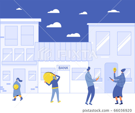 Invest in the company's bonds. Stock market image. 66036920