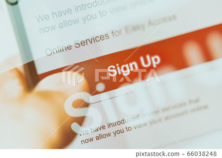 smartphone touch screen with red button smartphone touch screen with red button 66038248