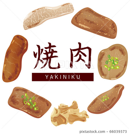 Yakiniku image circle frame 66039373