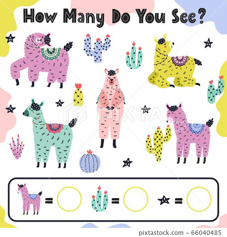 How many do you see - count and write 66040485