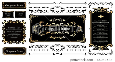 Beautiful label design. Vector illustration. sticker. Stamp. stamp. 66042328