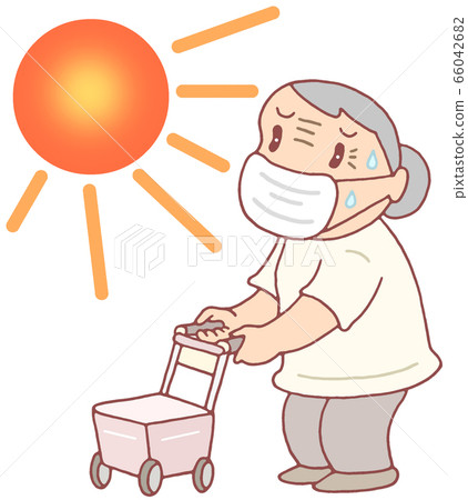 戴口罩和中暑的風險 戴口罩和中暑的風險 66042682