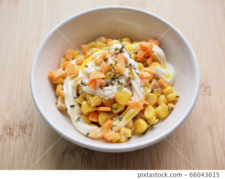 Corn and Carrot Mayonnaise Salad 66043615