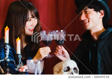 萬聖節家庭聚會約會 66044516