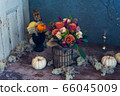 Halloween rose bouquet 66045009