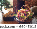 Christmas basket arrangement 66045018