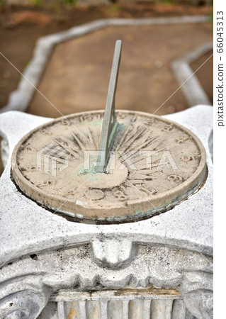 Sundial of the garden Sundial of the garden 66045313