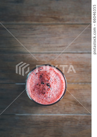 Karonda Fruit spinning with ice smoothie juice Karonda Fruit spinning with ice smoothie juice 66046355