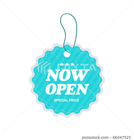now open discount tag coronavirus quarantine is over advertising campaign concept now open discount tag coronavirus quarantine is over advertising campaign concept 66047525