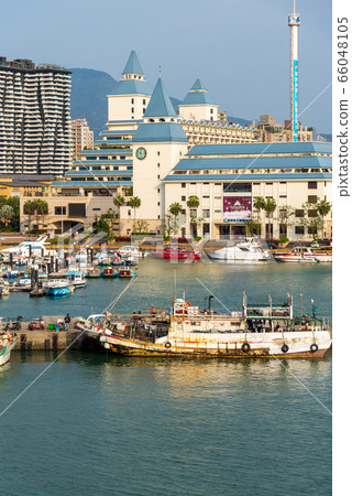 Tamsui Fisherman's Wharf Taiwan Tamsui Fisherman's Wharf Fishing Port Tamsui River 66048105