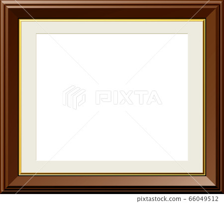 Simple picture frame brown 66049512