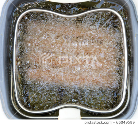 Frikadellen, a Dutch fast food snack in the oil Frikadellen, a Dutch fast food snack in the oil 66049599