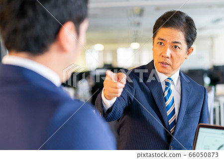 business man, boss, middle and old aged 66050873