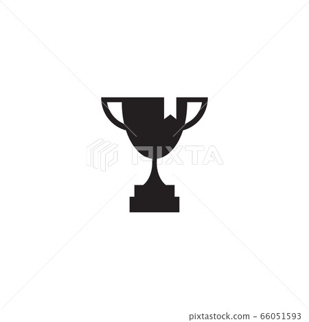 Trophy icon logo design vector template - Stock Illustration [66051593 ...