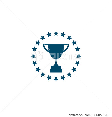 Trophy icon logo design vector template - Stock Illustration [66051615 ...
