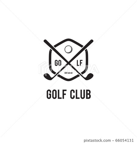 Emblem logo for golf sport activity vector Emblem logo for golf sport activity vector 66054131