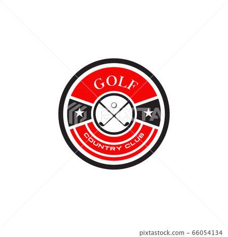 Emblem logo for golf sport activity vector 66054134