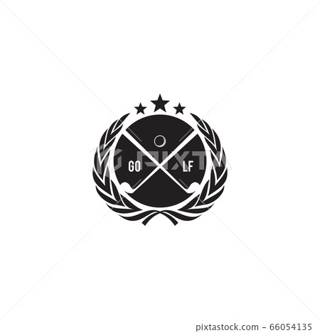 Emblem logo for golf sport activity vector Emblem logo for golf sport activity vector 66054135