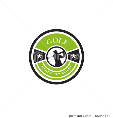 Emblem logo for golf sport activity vector Emblem logo for golf sport activity vector 66054138