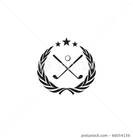 Emblem logo for golf sport activity vector Emblem logo for golf sport activity vector 66054139