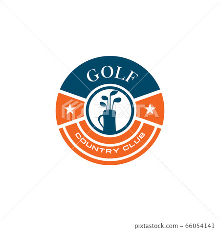 Emblem logo for golf sport activity vector Emblem logo for golf sport activity vector 66054141